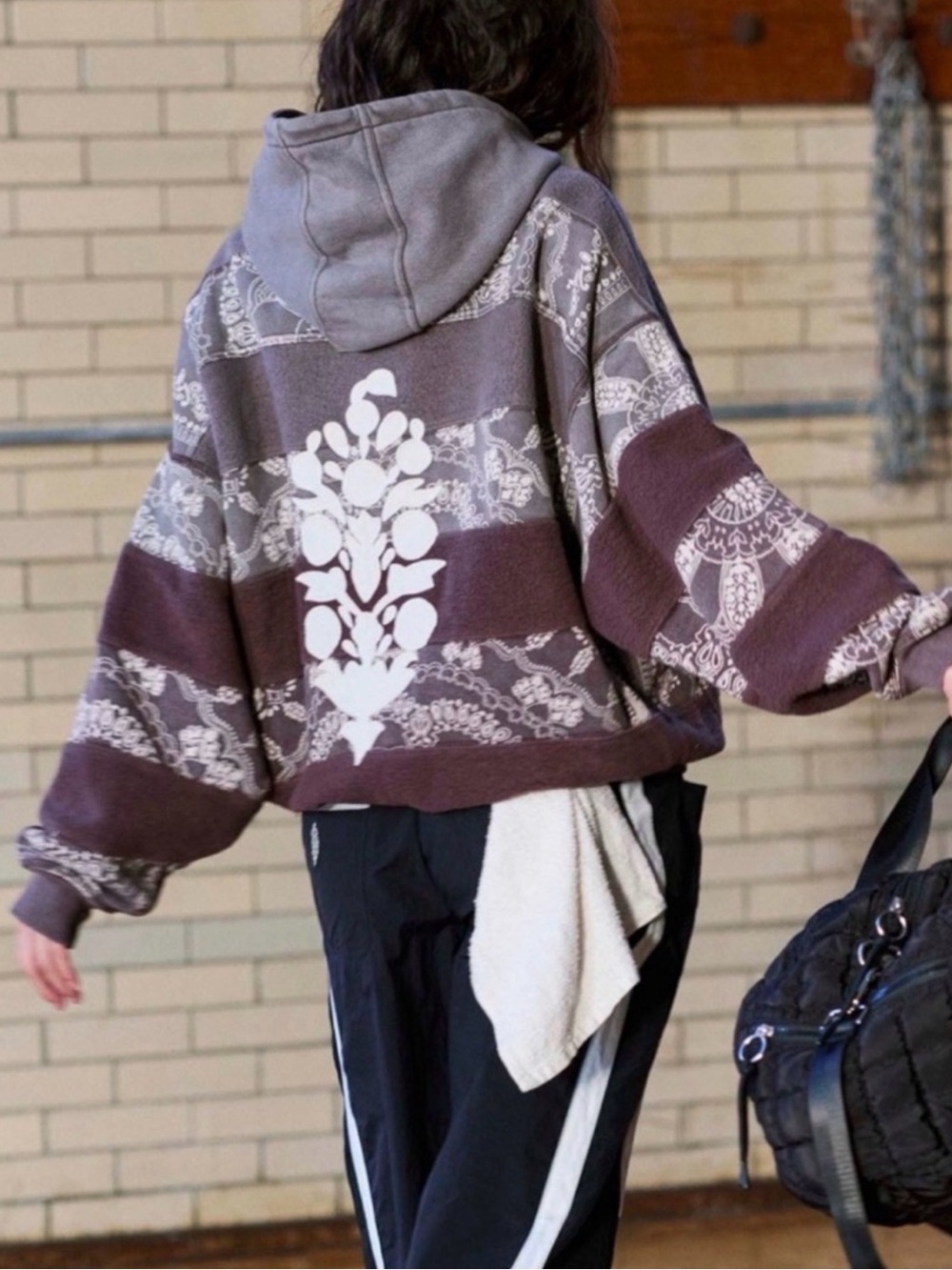 FP Movement Final Call Appliqué Graphic Hoodie